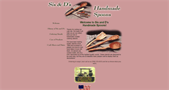Desktop Screenshot of handmadespoons.com